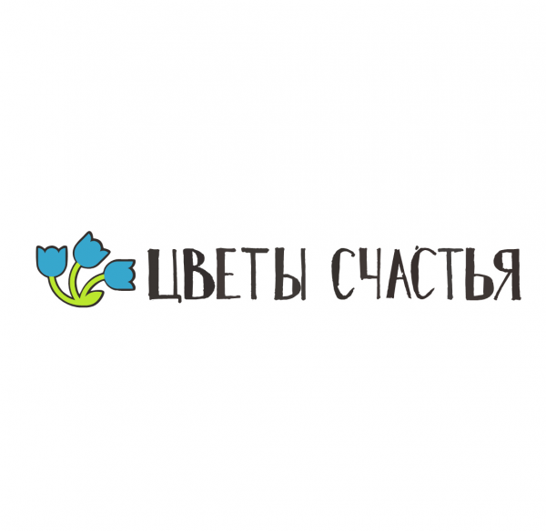 Логотип компании Цветы Счастья